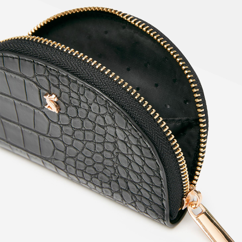 Joules Harwell Half Moon Coin Purse - Black-2